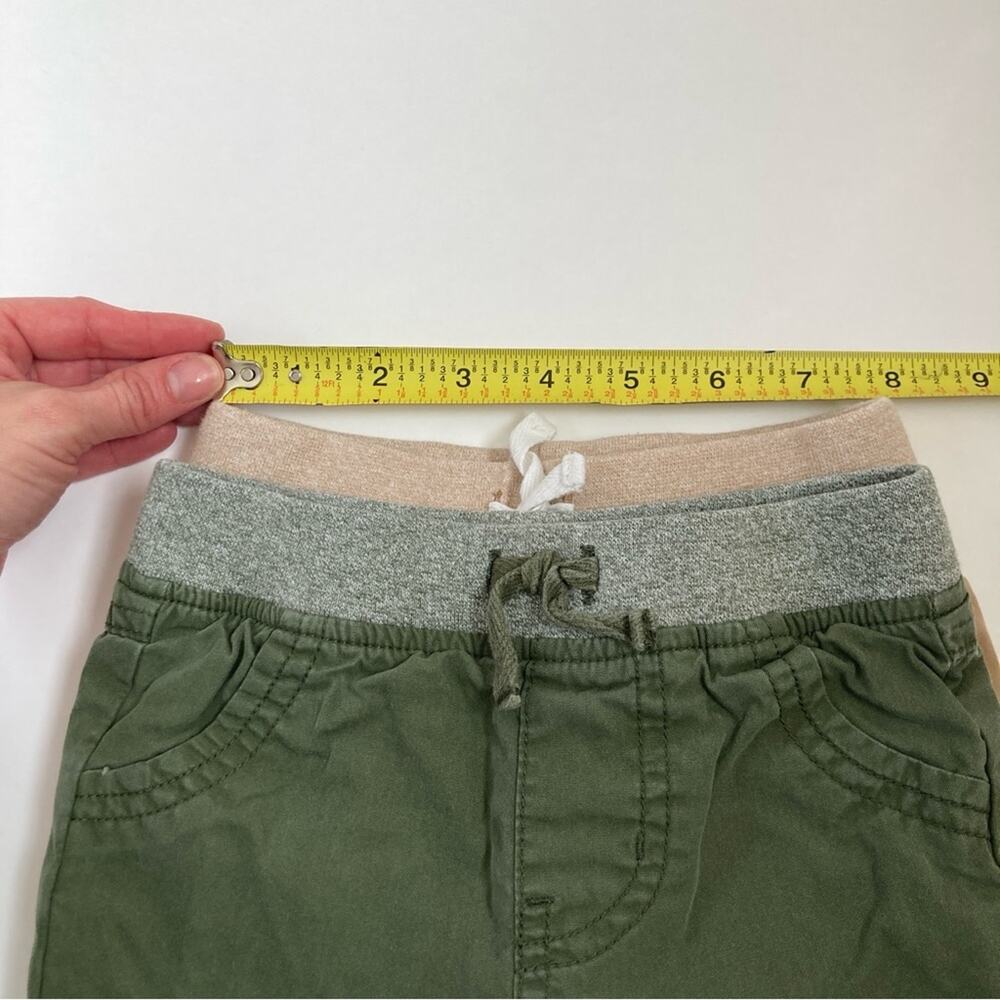 Cat & Jack Kids Joggers Boys Size 6-9 months Tan Green - Picture 6 of 9